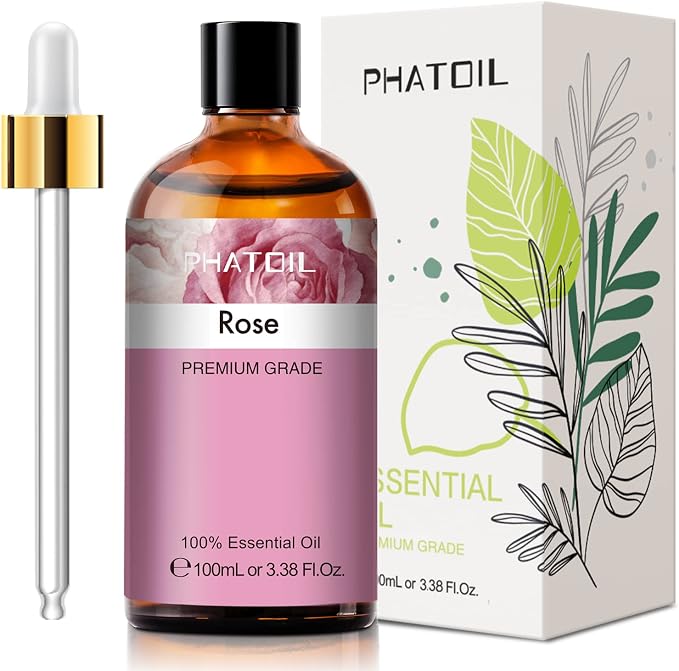 PHATOIL 3.38FL.OZ Rose Essential Oil by PHATOIL