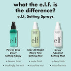 e.l.f. Power Grip Dewy Setting Spray, Ultra Fine Mist Made - Image 8