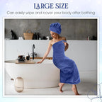 Peryiter Oversized Bath Towels Set of 6 - Image 5