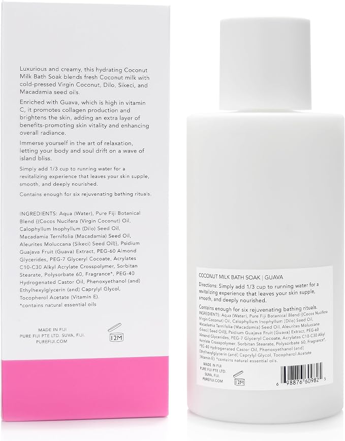 Pure Fiji Coconut Milk Bath Soak - Image 2