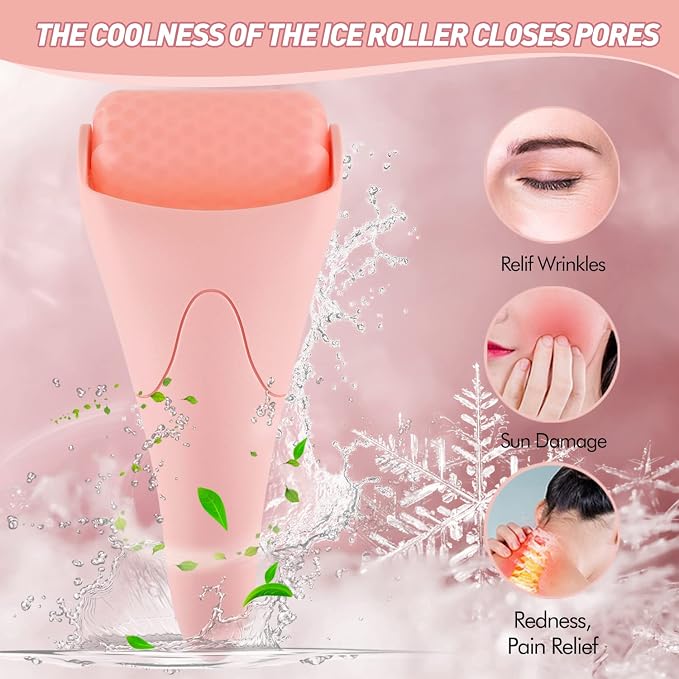 Fronnor Ice Roller for Face, Facial Massager Tool, Soothing Skin Care Tool - Image 2