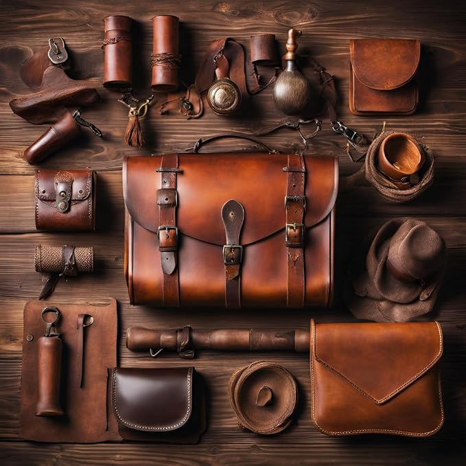 1OAK Leather Candle - Image 4