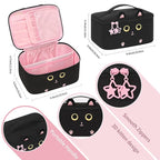 OCHEAL Makeup Bag, Travel Makeup Organizer Bag, Cute Cosmetic Bags - Image 3