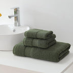 27x55 Bath Towels Set 100 Percent Cotton 650GSM Luxury Super Soft Absorbent - Image 5