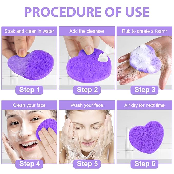 100-Count Compressed Facial Sponges - Image 4