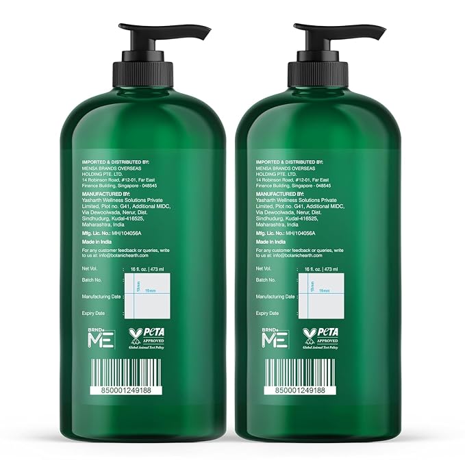 Botanic Hearth Tea Tree Body Wash 16 fl oz Natural Antifungal & Odor Control - Image 8
