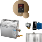 Mr Steam MS 12kW Steam Shower Generator Package w/round iTempo Control in by MrSteam