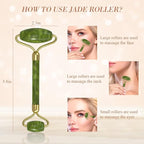 Jade Roller Gua Sha Set - Image 3
