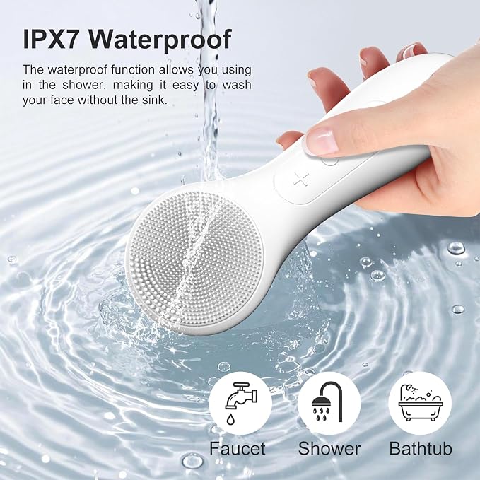 OWLMATE Facial Cleansing Brush, Electric Face Scrubber - Image 5
