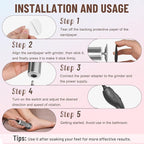 Dermawave Electric Foot File Callus Remover - Image 5