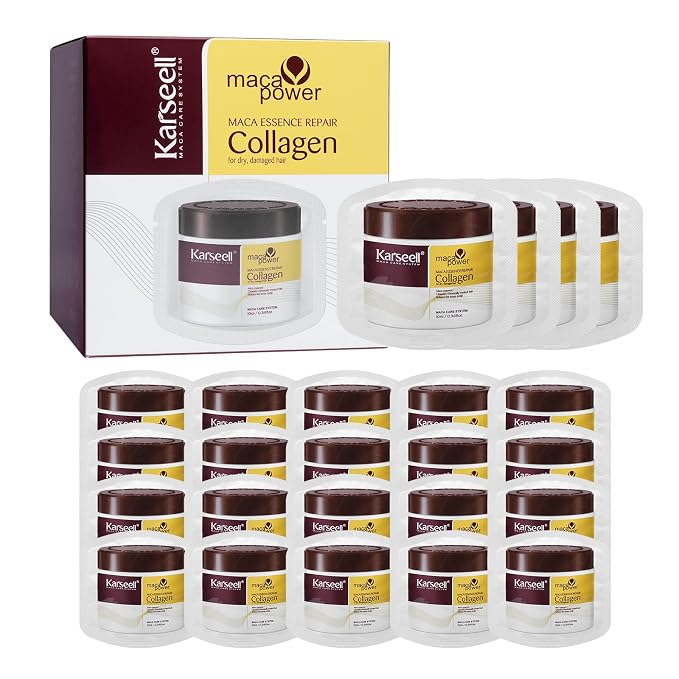 Karseell Collagen Hair Treatment Deep Repair Conditioning Argan Oil Collagen by KARSEELL