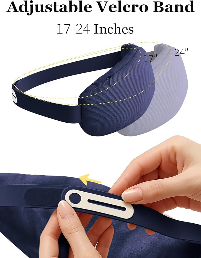 Heated Eye Mask, Cordless Warm Eye Compress - Image 5