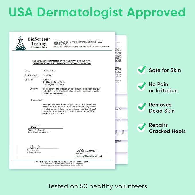 Foot Peel Mask - Foot Mask for Baby Soft Skin - Remove Dead Skin, Cracked Feet - Image 6