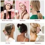 16 Pcs Skincare Headband Set, Face Washing Headband - Image 5