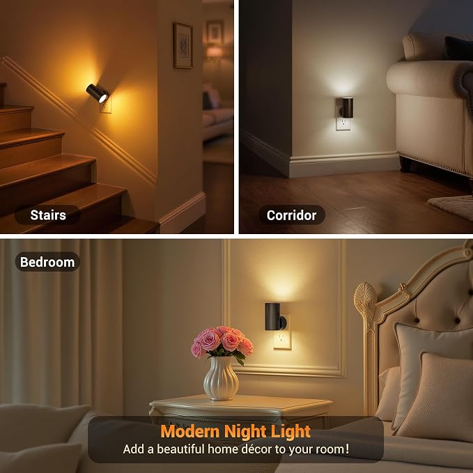 JandCase LED Night Light, Night Lights Plug into Wall - Image 6