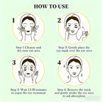 Eakroo 60 PCS Avocado Under Eye Patches, Eye Masks - Image 7