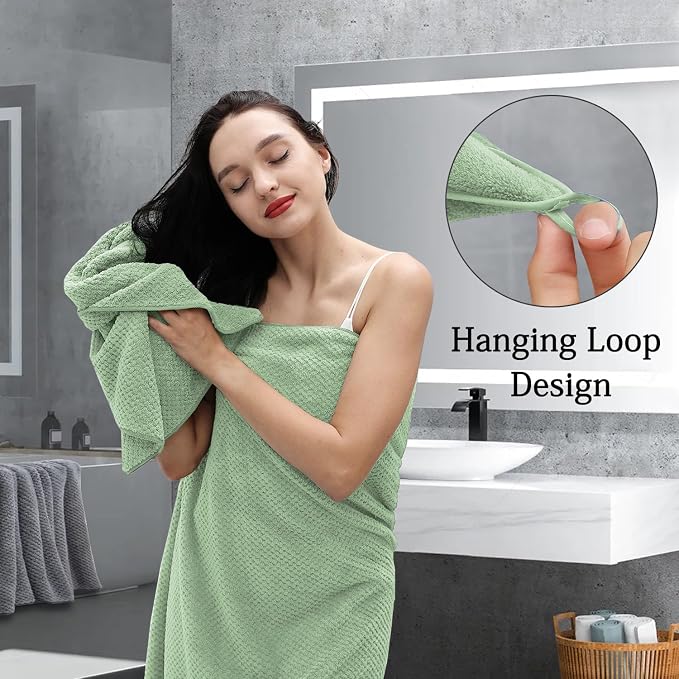 Extra Large Bath Towels Set 35x70 Inches - Image 7