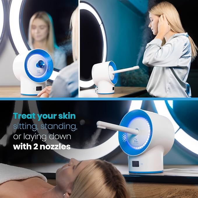 Pure Daily Care NanoSteamer Clinical 10-in-1 Smart Dermatologist Grade Ionic - Image 3