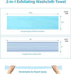 Yiclick 2PCS Exfoliating Washcloth Towel - Image 5