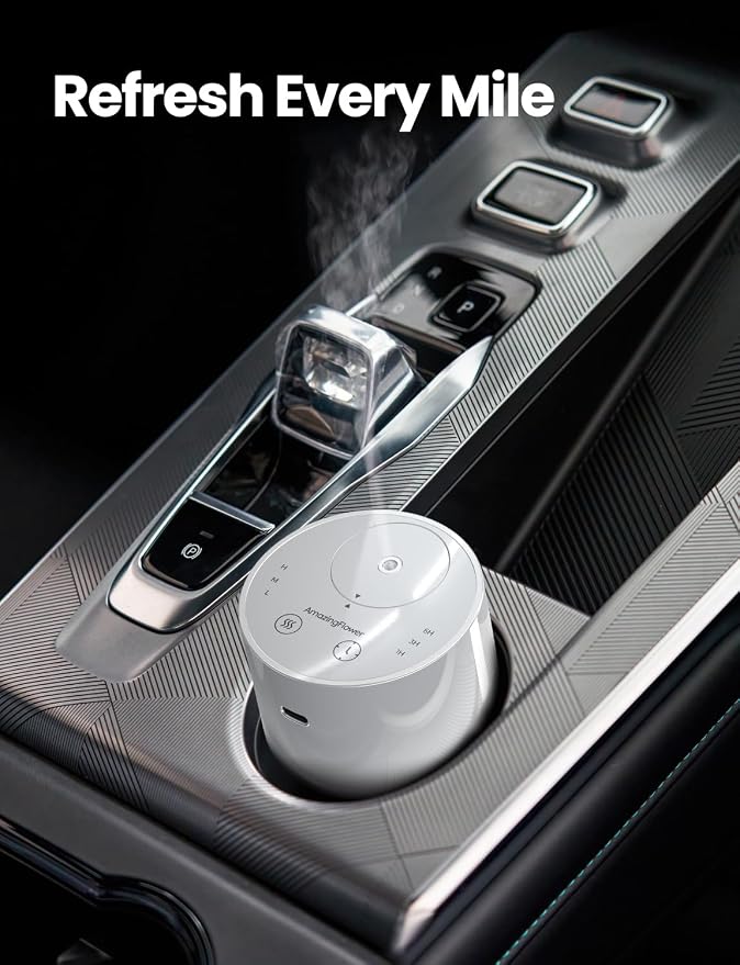 Waterless Essential Oil Diffuser, Portable Aromatherapy Diffuser - Image 7