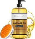 Cellulite Massage Oil with Massager Mitt by Cosmetasa