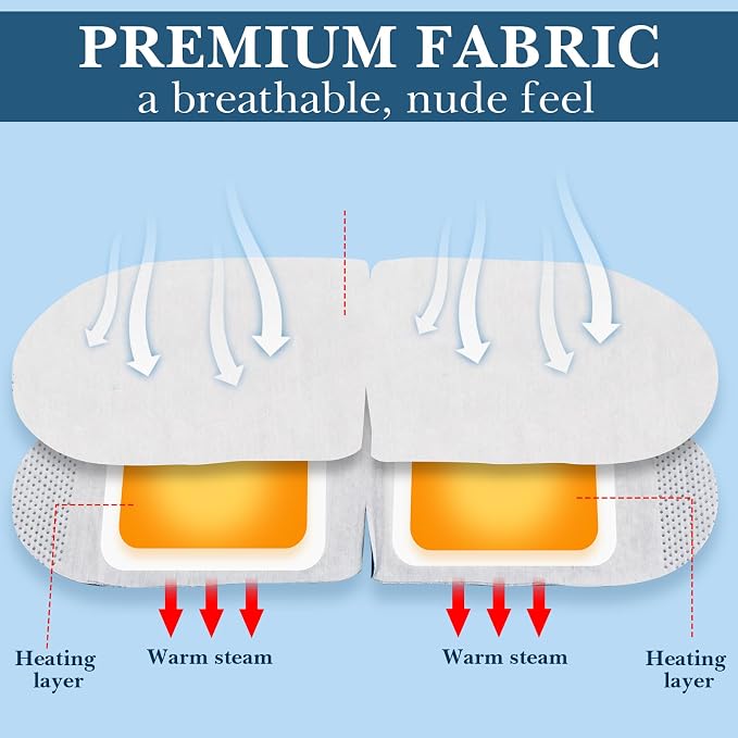 100 Pcs Disposable Steam Eye Mask Bulk - Image 4