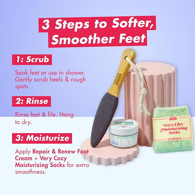 Handmade Heroes Foot Exfoliator - Image 3