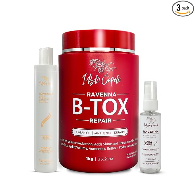 I Belli Capelli Ravenna B-tox Hair Smoothing Treatment by IBelliCapelli