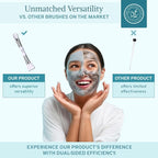 Bare Essentials Living Clay Face Mask Brush Dual Soft Silicone Face Mask - Image 4