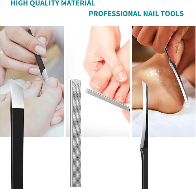 SZQHT Podiatrist Toenail Clippers Set, Professional Toe Nail Clippers - Image 7
