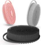 Silicone Body Scrubber 3 Pack Silicone Loofah Exfoliating Body Scrubber Soft by Unknown