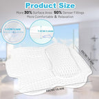 Bath Pillows for Tub, Ergonomic Bathtub Pillow for Head, Neck & Back Support - Image 7