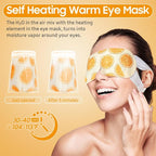 BeHoomi 30Packs Steam Eye Mask, Heated Eye Mask Warm Compress - Image 5