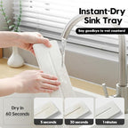 2 Pack Diatomite Stone Sink Tray, Water Absorbing Mat - Image 4