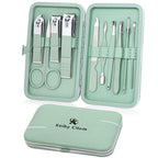 Manicure Set, Travel Mini Nail Clippers Kit Pedicure Care Tools by KeibyCitom