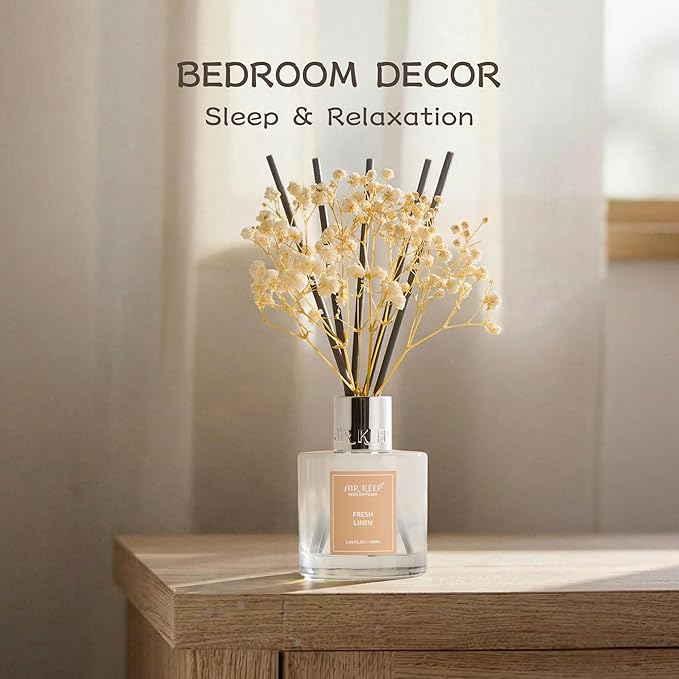 Airkeep Reed Diffuser Set, 3.38 fl oz - Image 5