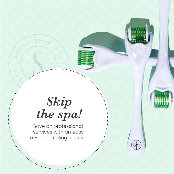 Sdara Skincare Derma Roller Microneedling Roller - Image 4