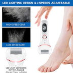 Electric Foot Callus Remover, Rechargeable Portable Electronic Foot File - Image 2