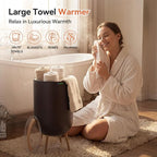warmcozy Towel Warmer Black Bath Towel Warmers - Image 7