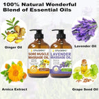 Massage Oil for Massage Therapy, Lymphatic Drainage-Ginger Oil Sore Muscle - Image 7