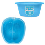 AWA Extra Large Pool Foot Bath, Sturdy Feet Soaking Tub and Pedicure Bowl by AmericanWellnessAuthority