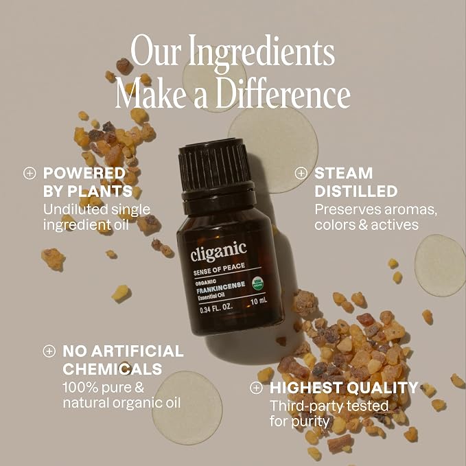 Cliganic Organic Frankincense Essential Oil - Image 3
