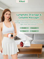 Lymphatic Drainage Massager & Anti Cellulite Massage Tool, - Image 2