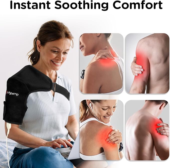 Comfytemp Shoulder Heating Pad for Rotator Cuff, Heating Pad for Shoulders - Image 2