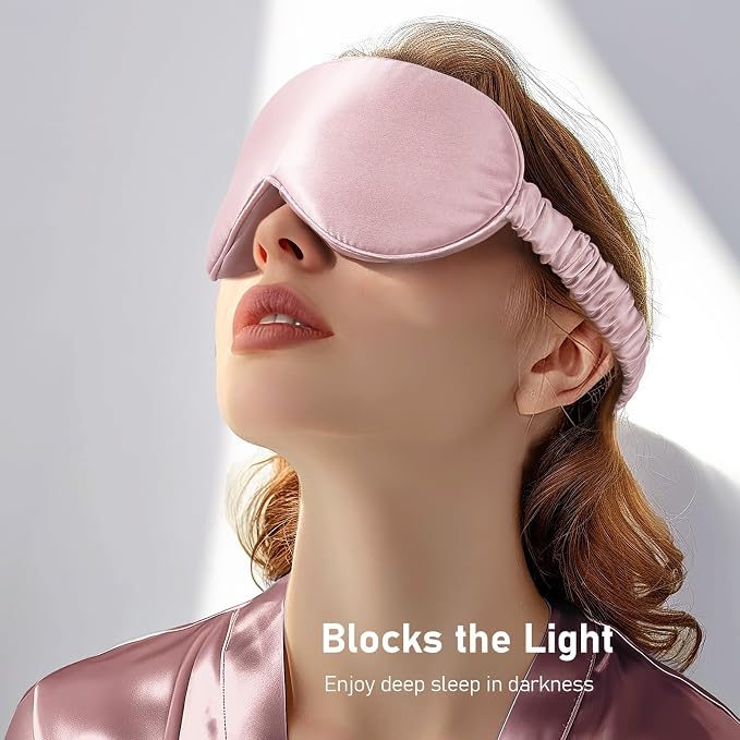 LitBear 100% 22 Momme Mulberry Silk Sleep Mask - Image 4