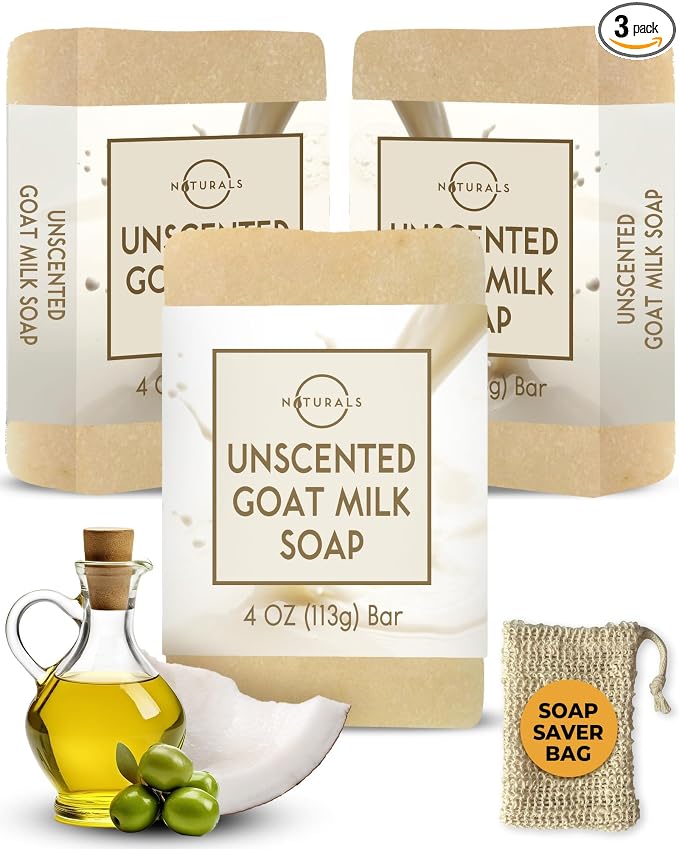 O Naturals 3-Pcs Goat Milk Soap by ONATURALS