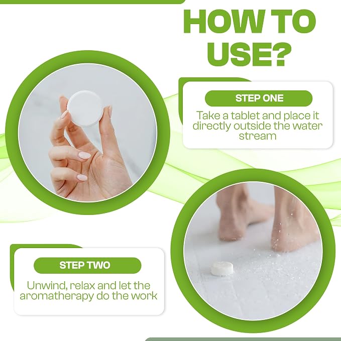 Shower Steamers 10-pk with Essential Oil Aromatherapy to Focus, Long Lasting - Image 7