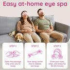 16 Pack Rose Steam Eye Mask for Dryness, Strain & Relaxation, Heated Eye Mask - Image 4