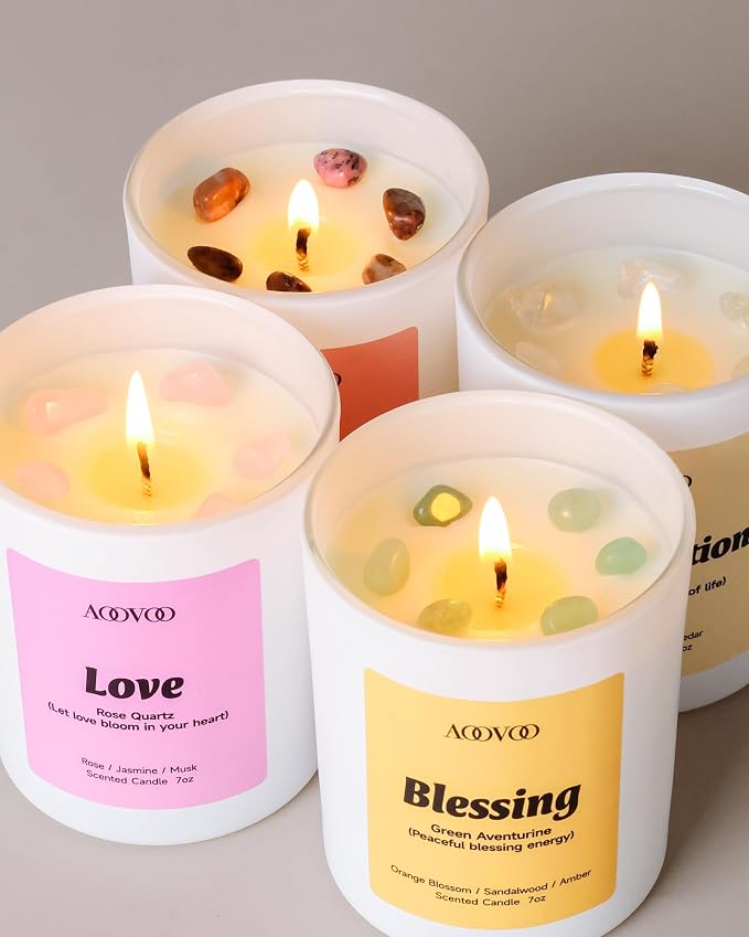 AOOVOO Mothers Day Candles Set for Mom - Image 6