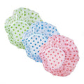 3PCS Elastic Reusable Waterproof Shower Caps by Unknown